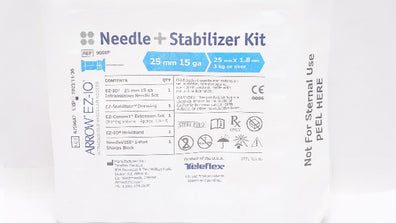 Teleflex 9001P Arrow EZ-IO Ndle + Stabilizer Kit 25mm x 15ga (x)